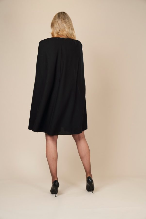 Wool Cape Dress by Maire Forkin